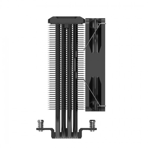 Кулер для процессора/ CPU Cooler PCCooler PALADIN EX400 (180W, 4-pin PWM, 157mm, Al/Cu, 4x6mm, 1x120mm, 73.6CFM, 28.6dBA, 1800RPM, S: 1851/1700/1200/115X, AM5/AM4, black) PcCooler