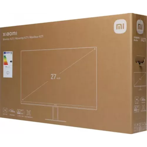 Монитор Xiaomi 27" A27i 1920x1080, IPS, 16:9, 178° /178°, 100 Hz, 6 ms GTG, 250 cd/m2, 1000:1, Регулировка наклона экрана, 1xHDMI (v.2.0), 1xDP (v.1.4), sRGB 99%, HDR10, Low Blue Light, VESA 75x75, Black, P27FBA-RAGL (ELA5345EU) Xiaomi