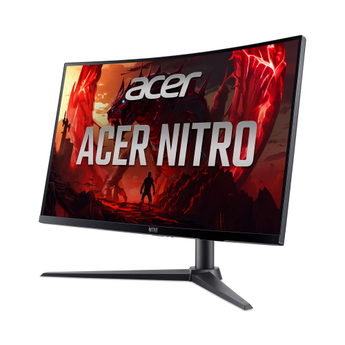 Монитор/ ACER Nitro XZ270UX6bmiiphx 27'', ZeroFrame, Curved 1500R, Black, 16:9, VA, 2560x1440, 1 / 0,5 (GTG, Min.)ms, 250cd, 220Hz, 2xHDMI(2.1) + 1xDP(1.4) + SPK + Audio Out, Speakers 2Wx2, sync: FreeSync Premium, hdr: HDR 10, hadj 120, Vesa:75x