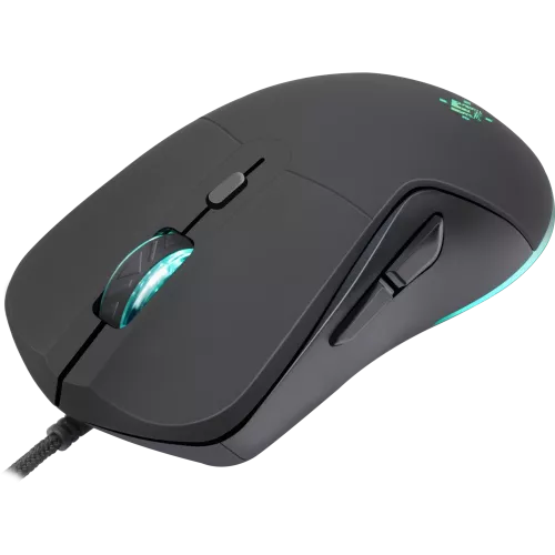 Defender Проводная игровая мышь Arga GM-049 черн,радуж,6кн,3600dpi,+ковер Defender