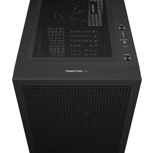 Корпус ПК без блока питания/ Case Deepcool CH560 DIGITAL, Midi-Tower, TG, 3x140mm ARGB, 1x120mm ARGB, 1xUSB-A 3.0, 1xUSB 3.2 Type-C, E-ATX, ATX, mATX, mITX Black Deepcool