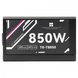 Блок питания 850W/ Power Supply Thermalright, 850W 80+ Bronze (ATX, 3.0, PCIe 5.0, Full modular, 1x24(20+4)pin, 2xCPU 8(4+4)pin, 4xPCIe*2 8(6+2)pin, 3xSATA3, 1x12+4pin (12VHPWR PCIe 5.0 12+4pin 600mm), 3xMOLEX4pin, Active, 120x120mm, 150x140x86mm, APFC, b