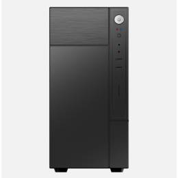 Корпус с блоком питания 450Вт./ Case Forza mATX case, black, w/PSU 450W 12cm, w/2xUSB3.0, w/pwr cord, w/o FAN