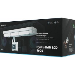 Система водяного охлаждения Lian-Li HydroShift LCD 360S Soc-AM5/AM4/1700/1851 белый 4-pin 29.8dB Al+Cu LCD 330W Ret (G89.GHSLCD36SW.R0) [G89.GHSLCD36SW.R0]