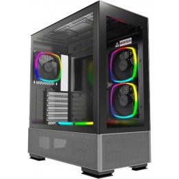 Корпус Montech Sky Two черный ATX 3x140mm 2xUSB3.0 audio bott PSU [SKY TWO BL]