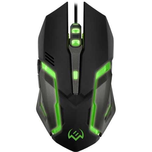 Игровая мышь SVEN RX-G740 USB (5+1кл. бесш. кл. 800-2400DPI, SoftTouch, подсветка) Sven