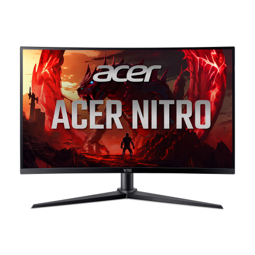 Монитор/ ACER Nitro XZ270UX6bmiiphx 27'', ZeroFrame, Curved 1500R, Black, 16:9, VA, 2560x1440, 1 / 0,5 (GTG, Min.)ms, 250cd, 220Hz, 2xHDMI(2.1) + 1xDP(1.4) + SPK + Audio Out, Speakers 2Wx2, sync: FreeSync Premium, hdr: HDR 10, hadj 120, Vesa:75x