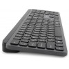Клавиатура Оклик K859W USB Беспроводная Slim Multimedia - Серый/Черный цвет, Идеальный Выбор для Удобства работы
