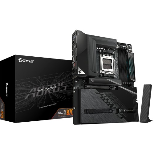 Материнская плата X870 A STEALTH: Высокая производительность и надежность для вашего ПК