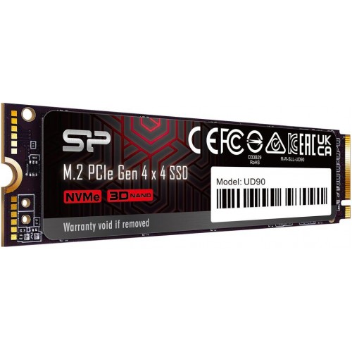 Купить твердотельный накопитель Silicon Power PCIe 4.0 x4 1TB M.2 2280 - Модель UD90 (SP01KGBP44UD9005)