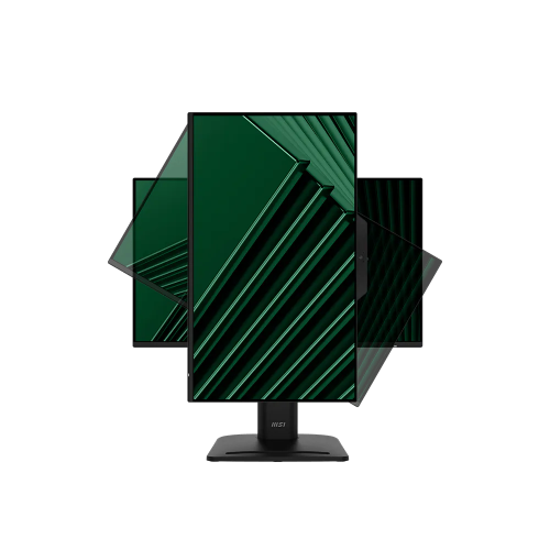 Монитор/ MSI PRO MP242PMG, 23.8"16:9, IPS, FHD, 4ms, 300cd, 120Hz, VGA, HDMI, DP, USB, SPK, CAM, HAS