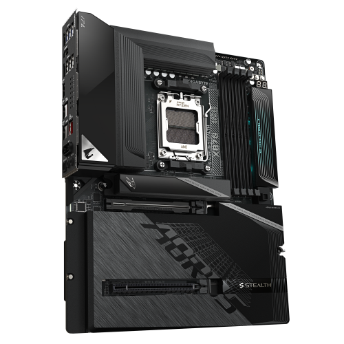 Материнская плата X870 A STEALTH: Высокая производительность и надежность для вашего ПК