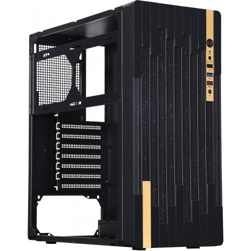 Корпус ATX Accord ACC-188R2 черный с 6 вентиляторами, 2xUSB 2.0 и 1xUSB 3.0