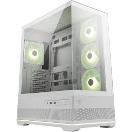 Корпус MSI MAG Pano 110R PZ белый без БП ATX 6x120mm 4x140mm 2xUSB3.0 audio AirDuct bott PSU