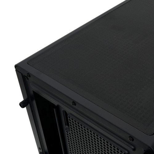 Корпус без блока питания/ Case HSPD F510, Panoramic Mid Tower, Black, TG, 0.5 SPCC, no fans ATX, mATX, mITX 180/280/160mm 1x2.5", 1x3.5", 7xPCI 1xUSB-A 3.0, 1xUSB-A 1.0 356x218x467mm HSPD