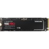 Твердотельные накопители/ Samsung SSD 980 PRO, 1000GB, M.2(22x80mm), NVMe 1.3c, PCIe 4.0 x4, 3-bit MLC, R/W 7000/5000MB/s, IOPs 1 000 000/1 000 000, DRAM buffer 1024MB, TBW 600, DWPD 0.33 (12 мес.) Samsung Electronics