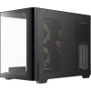 Корпус ПК Ocypus Iota C50 Curve BK ARGB - Mini-Tower с 3x120mm ARGB, USB-A 3.0 и USB-C для mATX и mITX