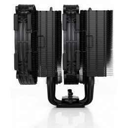 Кулер для процессора/ CPU Cooler Noctua NH-D15 G2 chromax.black (228W, 4-pin PWM, 168mm, Al/Cu, 8x6mm, 2x140mm, 91.5CFM, 24.8dBA, 1500RPM, S: 1851/1700/1200/115X, AM5/AM4, Black)