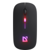 Defender Беспроводная оптическая мышь Touch MM-997 черн,2.4+BT,RGB,400mAh,бесшумная Defender