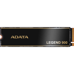 Твердотельный накопитель/ ADATA SSD LEGEND 900, 1024GB, M.2(22x80mm), NVMe 1.4, PCIe 4.0 x4, 3D NAND, R/W 7000/4700MB/s, IOPs н.д./н.д., TBW 600, DWPD 0.3, with Heat Sink (5 лет)