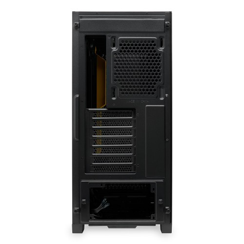Корпус без блока питания/ Case HSPD M541, Mesh Mid Tower, Black, TG, 0.7 SPCC, no fans, ATX, mATX, mITX, 170/405/210mm, 2x2.5", 2x3.5", 7xPCI, 1xUSB-A 3.0, 2xUSB-A 2.0, 465x220x485mm HSPD