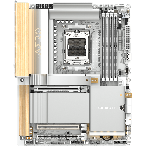 Материнская плата X870E AERO X WOOD - Высокая производительность и стильный дизайн для геймеров