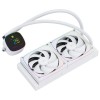 Система жидкостного охлаждения/ Water Cooling System Thermalright Frozen Horizon 240 Digital (240mm, LED temp., White, ARGB/ Fans: 2x120mm, 68.9CFM, 28.2dBA, 2000RPM/ Pump height 53.2mm, Rad thickness 27mm/ S: 1700, 1200, 1851, 115X, AM5, AM4) Thermalrigh
