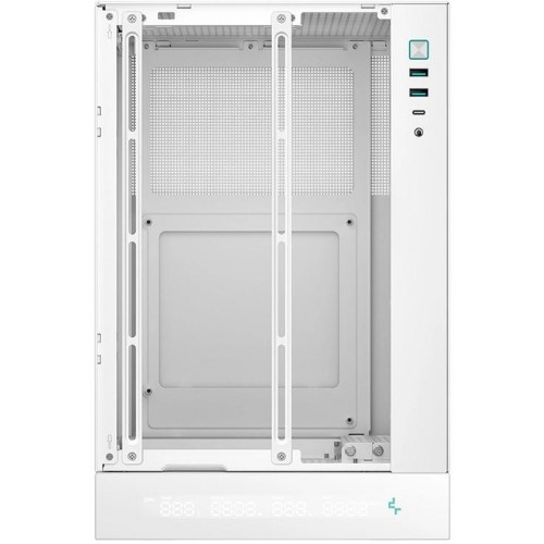 Корпус Deepcool CH170 DIGITAL белый mATX с вентиляцией 1x120mm и портами USB 2.0/3.0 для надежной сборки ПК