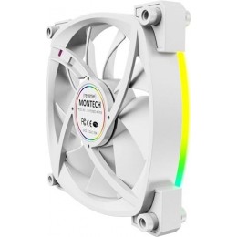 Вентилятор для корпуса Montech RX120 Reverse ARGB 120х120x25 белый 4-pin 27дБ (RX120 PWM WHITE) Ret [RX120 PWM WHITE]