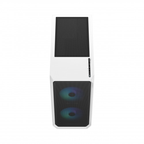 Корпус ПК Fractal Design Focus 2 RGB White - Midi-Tower без блока питания для ATX, mATX, mITX с 2x140mm RGB вентиляторами и 2xUSB-A 3.2