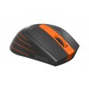 Мышь A4Tech Fstyler FG30S серый/оранжевый оптич. 2000dpi silent беспров. USB 6but (FG30S ORANGE) A4Tech