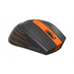 Мышь A4Tech Fstyler FG30S серый/оранжевый оптич. 2000dpi silent беспров. USB 6but (FG30S ORANGE)