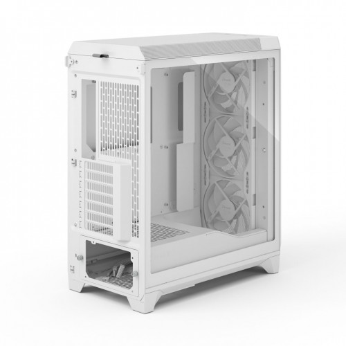 Корпус ПК без блока питания/ Case Fractal Design Meshify 3 TG Clear Tint, Midi-Tower, 3x140mm, 2xUSB-A 3.2 + 1xUSB 3.2 Type-C E-ATX, ATX, mATX, mITX, White Fractal Design
