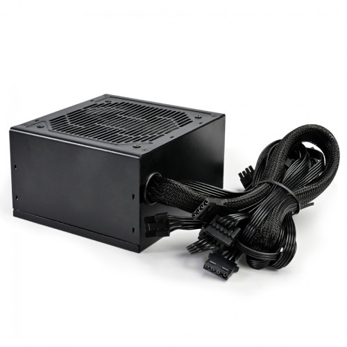Блок питания ПК/ Power Supply PCCooler, 550W 80+ White (ATX, ATX 2.4, Non-modular, 1x24(20+4)pin 550mm, 1xCPU*2 8(4+4)pin 610+150mm, 1xPCIe*2 8(6+2)pin 510+150mm, 2xSATA*3+MOLEX4pin*1 450+150+150+150mm , Active, 120x120mm, 140x150x86mm, APFC, OVP, SCP, OP