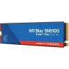 Твердотельные накопители/ WD SSD Blue SN5100, 500GB, M.2(22x80mm), NVMe, PCIe 4.0 x4, TLC, R/W 6600/5600MB/s, TBW 300, DWPD 0.3 (12 мес.)
