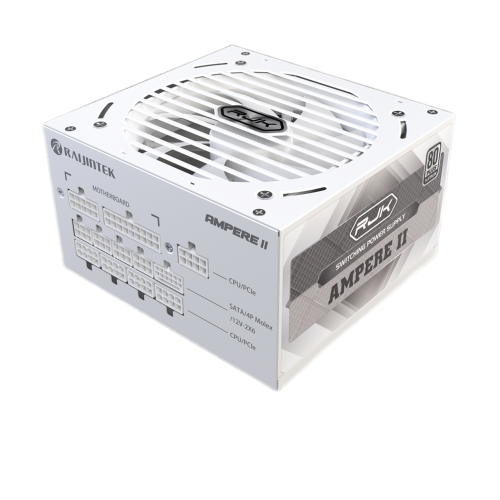 Купить блок питания Raijintek AMPERE II 1200W 80+ Platinum - Полностью модульный ATX, PCIe 5.1, Высокая эффективность и надежность