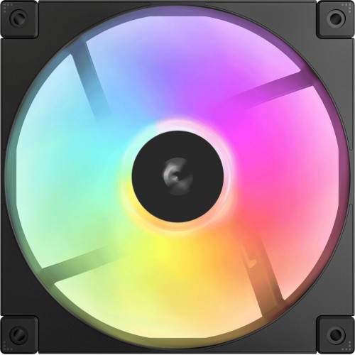 Вентилятор Deepcool FD14 ARGB 140x140x25 мм черный - тихий 4-pin с уровнем шума 25.6 дБ