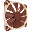 Кулер для корпуса/ Case Cooler Noctua NF-A20 PWM (200x200x30mm, 4-pin PWM, 86.46CFM, 18.1dBA, 800RPM, Beige/Brown)