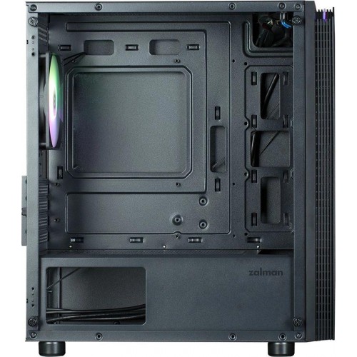 Корпус Zalman ZM-T4 Plus черный mATX с 6 вентиляторами и USB 3.0 - идеальное решение для вашего ПК