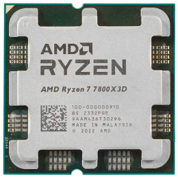 Процессор/ APU AM5 AMD Ryzen 7 7800X3D (8C/16T, 4.2/5.0GHz, 96MB, 120W,Radeon Graphic) OEM