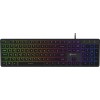 Клавиатура Оклик 550ML черная USB Slim с мультимедиа и LED подсветкой - 1.5м кабель (1061617)