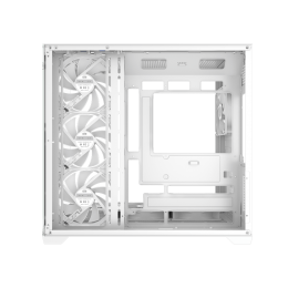 Корпус без блока питания/ Case PCCooler C3T700 ARGB WH, Midi-Tower, TG, 4x120mm ARGB, 1xUSB-A 3.0 + 1xUSB-A 2.0 + 1xUSB-C, ATX, mATX, mITX White