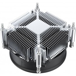 Кулер ID-Cooling DK-19 PWM Soc-1700/1851 черный 4-pin 14-26dB Al 95W 340gr Ret [DK-19 PWM]