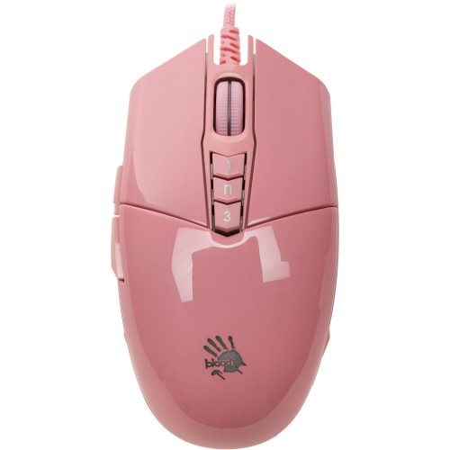 Мышь A4Tech Bloody P91s Розовая - Оптическая 8000dpi, USB, 8 кнопок (P91S PINK ACTIVATED)
