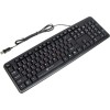 Клавиатура Оклик 90MV2 черная USB с кабелем 1.8м – идеальный выбор для комфортной работы и игр