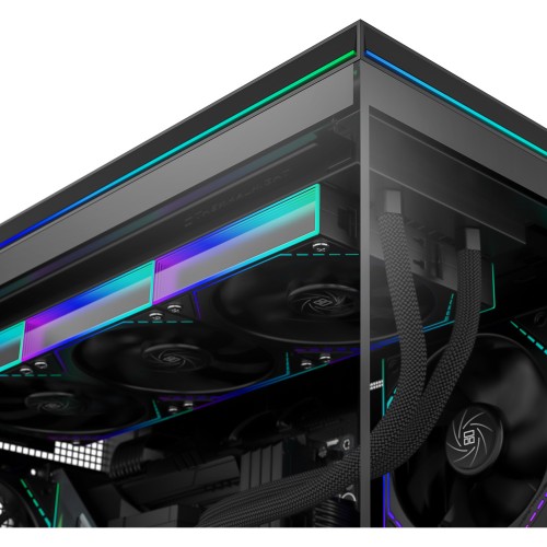 Корпус без блока питания/ Case Thermalright M10, Mini-Tower, TG, ARGB, no fans, 2xUSB-A 3.0, 1xUSB Type-C, mATX, mITX Black