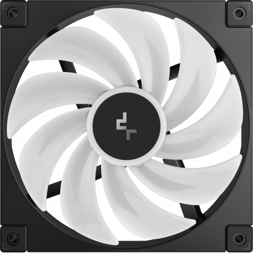 Вентилятор Deepcool FD14 ARGB 140x140x25 мм черный - тихий 4-pin с уровнем шума 25.6 дБ