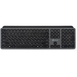 Клавиатура Оклик K859W серый/черный USB беспроводная slim Multimedia (2002136)