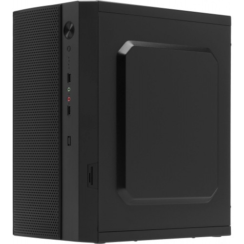 Корпус Accord Entry ACC-242B черный mATX с 2xUSB2.0 и аудиоразъемом - идеальное решение для вашего ПК