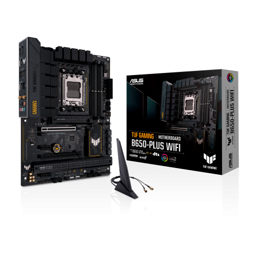 Материнская плата TUF GAMING B650-PLUS WIFI: Высокая производительность и надежность для геймеров